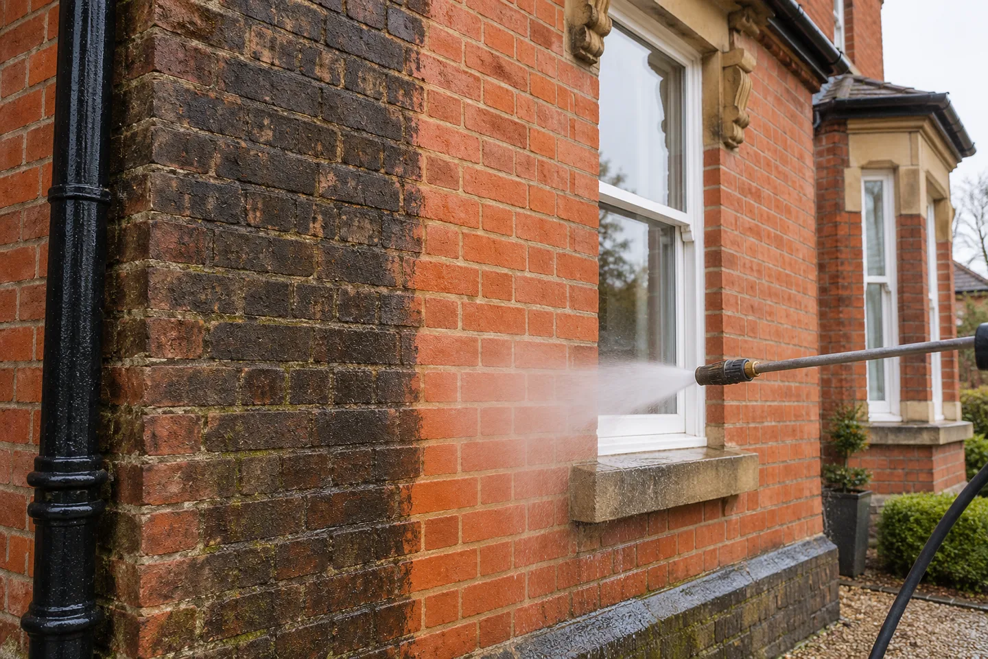 Brick Cleaning example